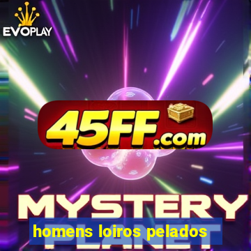 homens loiros pelados